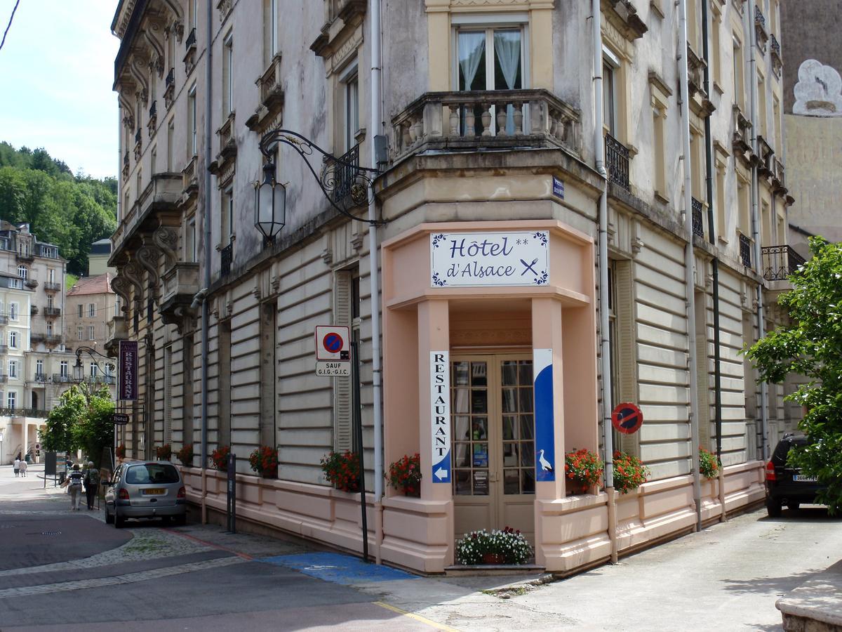 Hotel Restaurant D'Alsace Plombières-les-Bains Eksteriør bilde